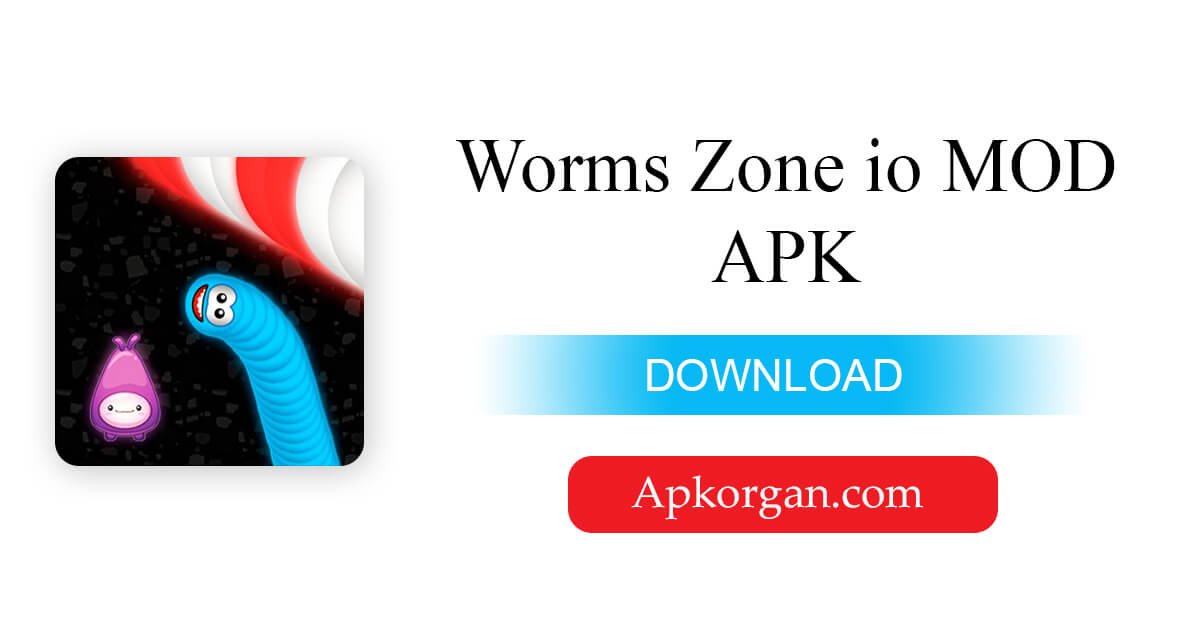 Worms Zone io MOD APK