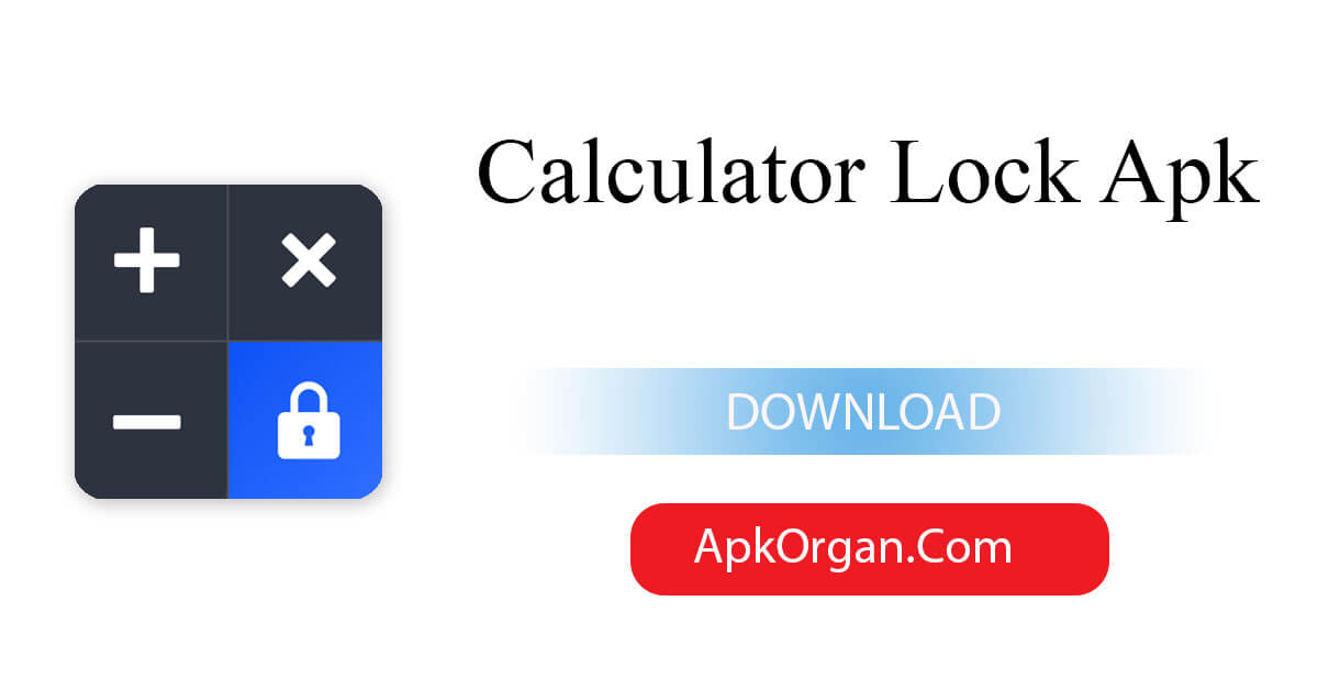 Calculator Lock Apk