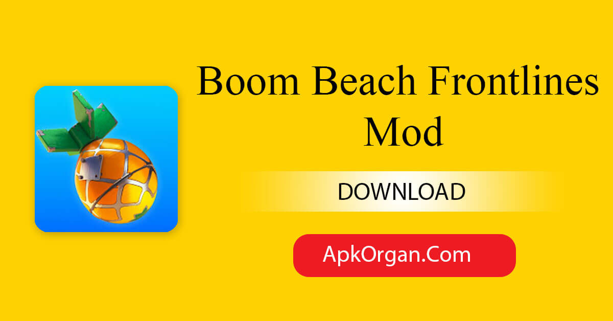 Boom Beach Frontlines Mod