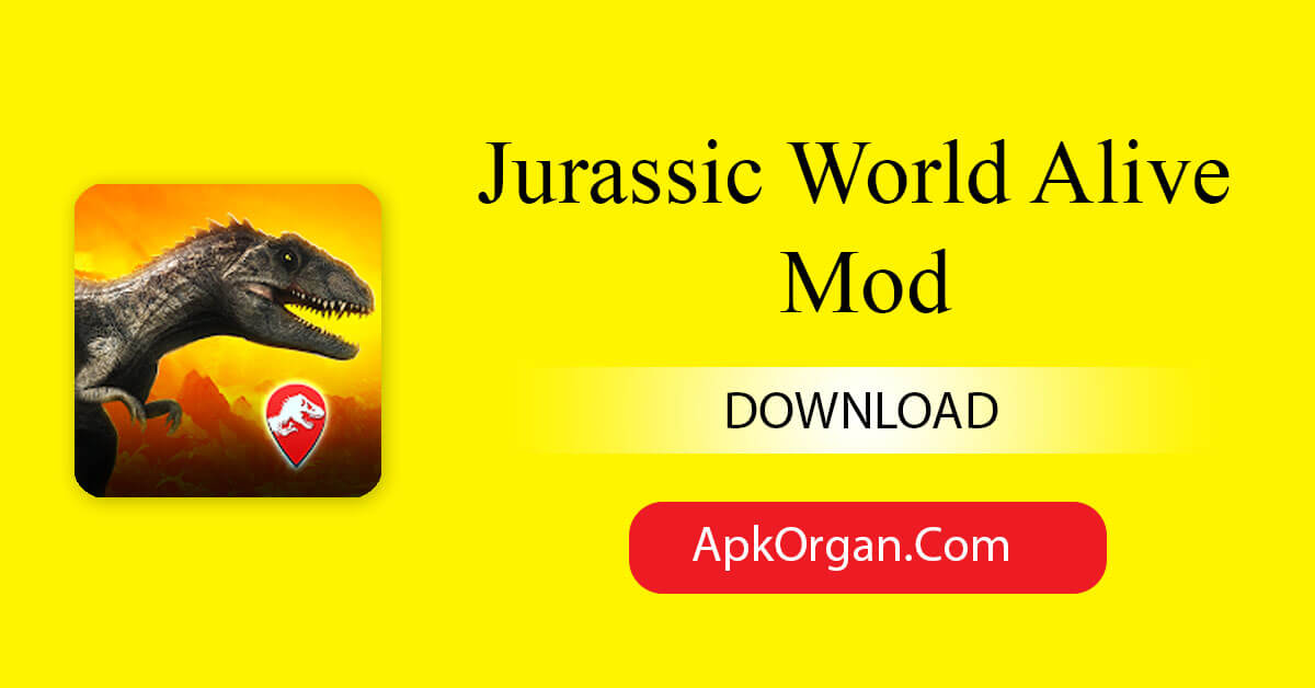 Jurassic World Alive Mod