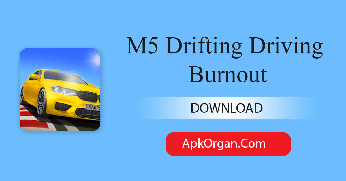 M5 Drifting Driving Burnout