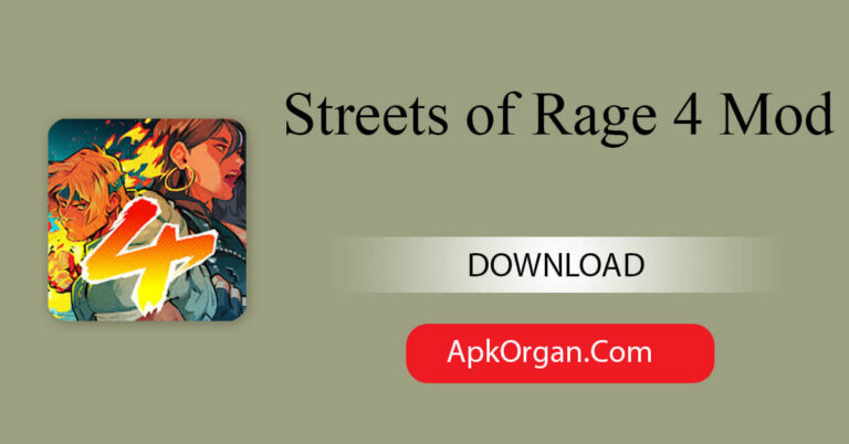 Streets of Rage 4 Mod