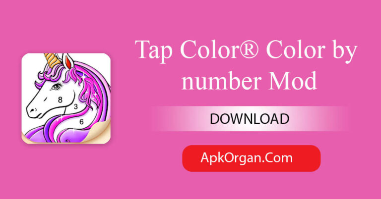 Tap Color® Color by number Mod