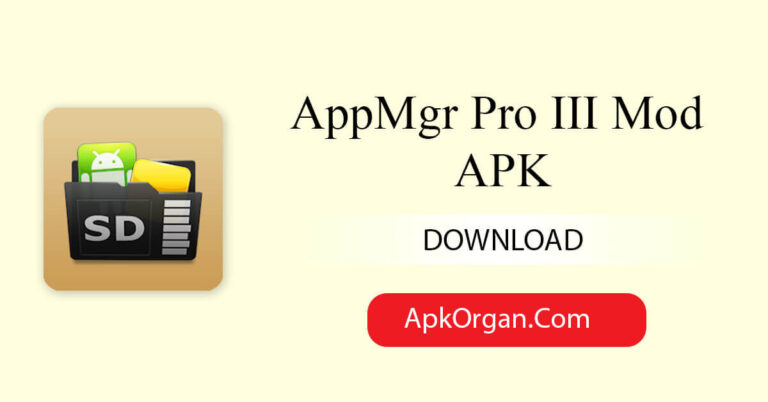 AppMgr Pro III Mod APK