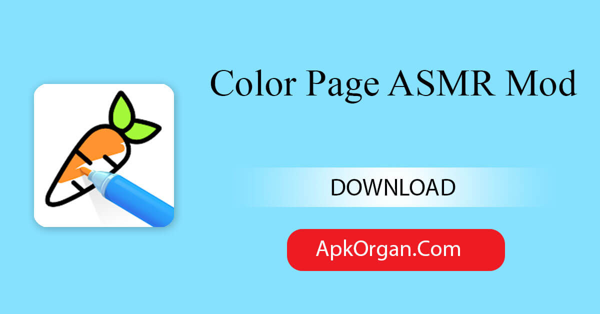 Color Page ASMR Mod