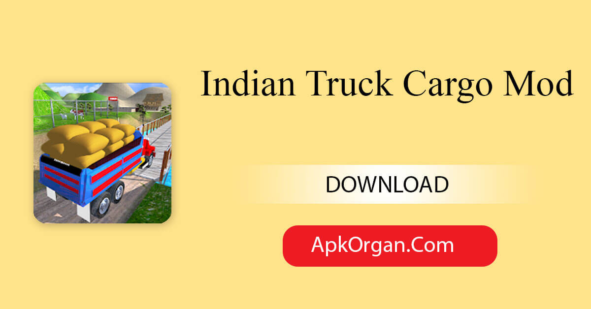 Indian Truck Cargo Mod