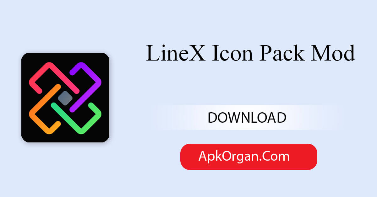 LineX Icon Pack Mod