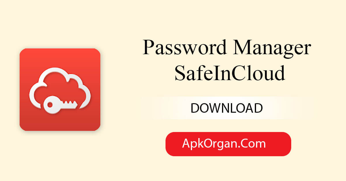 Password Manager SafeInCloud