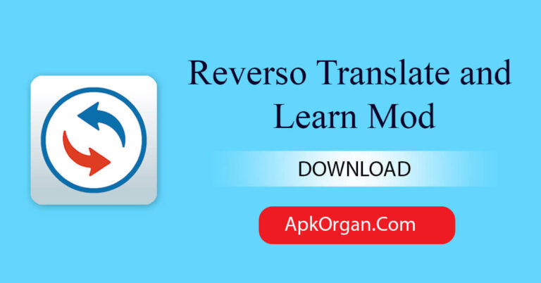 Reverso Translate and Learn Mod