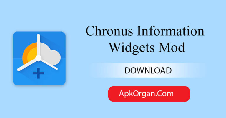Chronus Information Widgets Mod