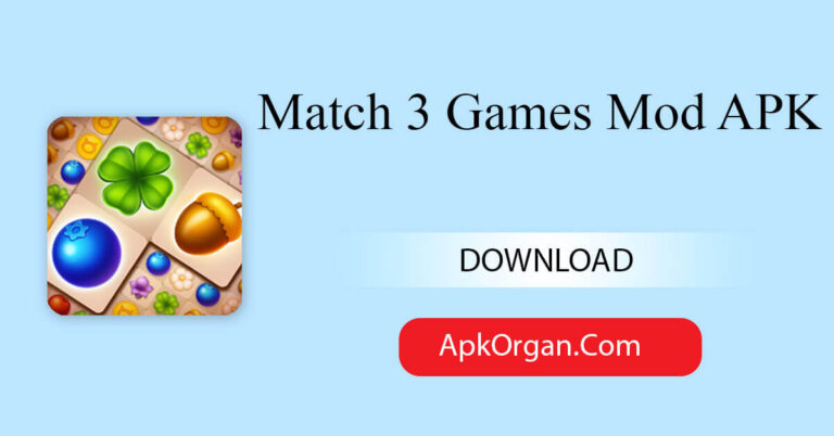 Match 3 Games Mod APK