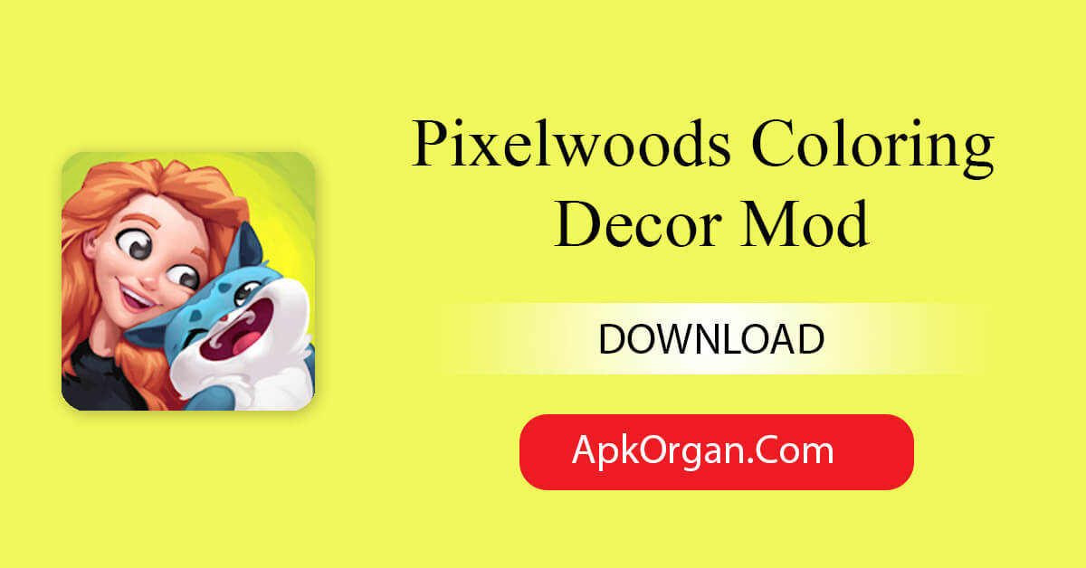 Pixelwoods Coloring Decor Mod