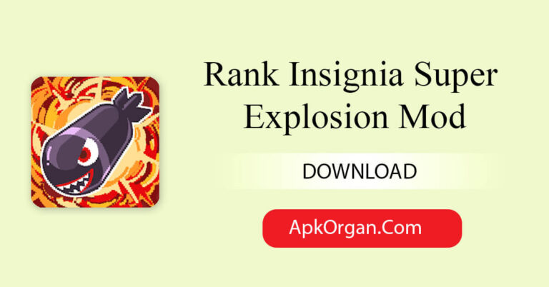 Rank Insignia Super Explosion Mod