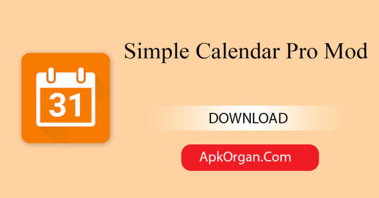 Simple Calendar Pro Mod