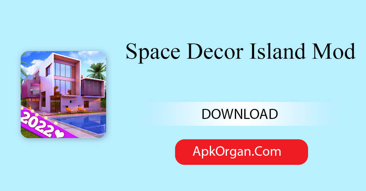 Space Decor Island Mod