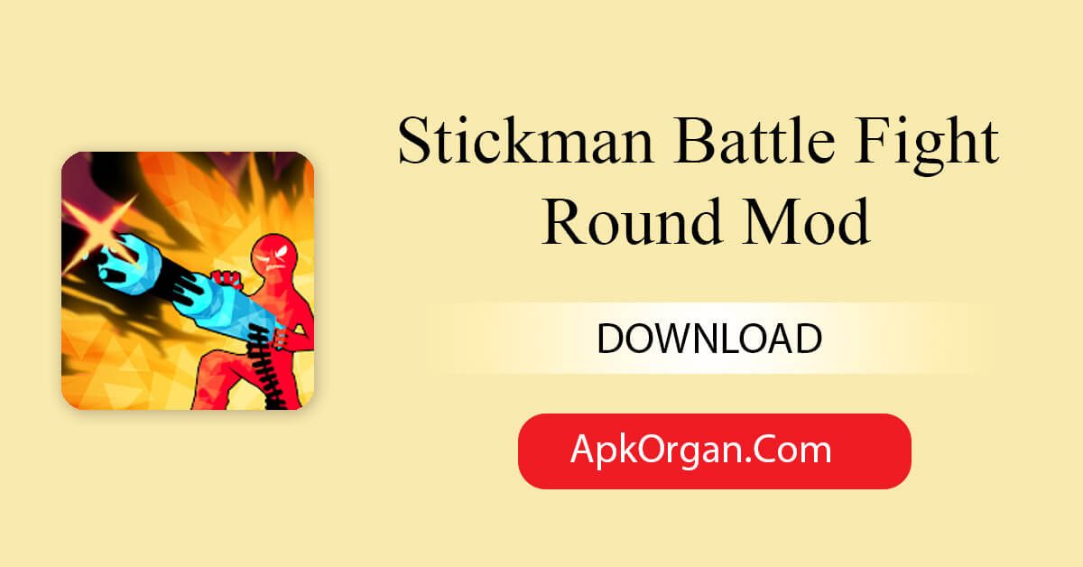 Stickman Battle Fight Round Mod