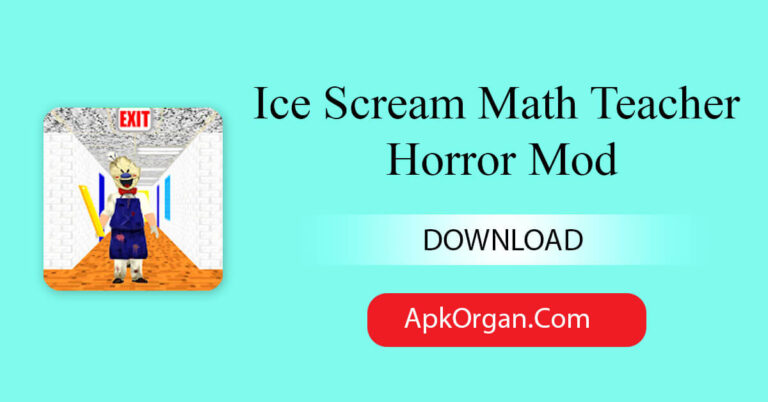 Ice Scream Math Teacher Horror Mod