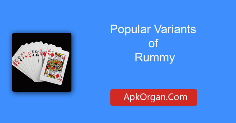 Popular Variants of Rummy