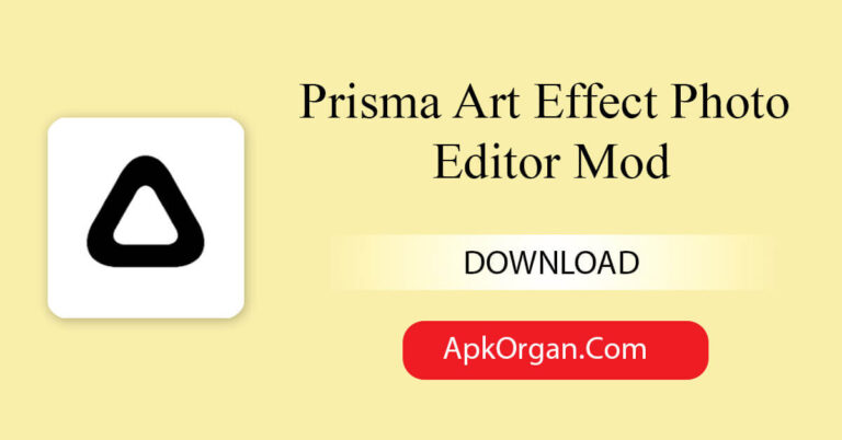 Prisma Art Effect Photo Editor Mod