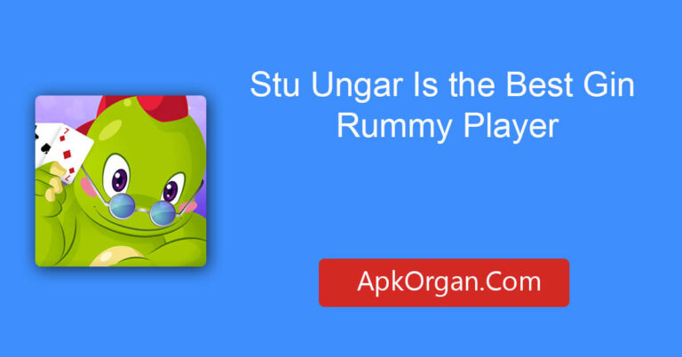 Stu Ungar Is the Best Gin Rummy Player.
