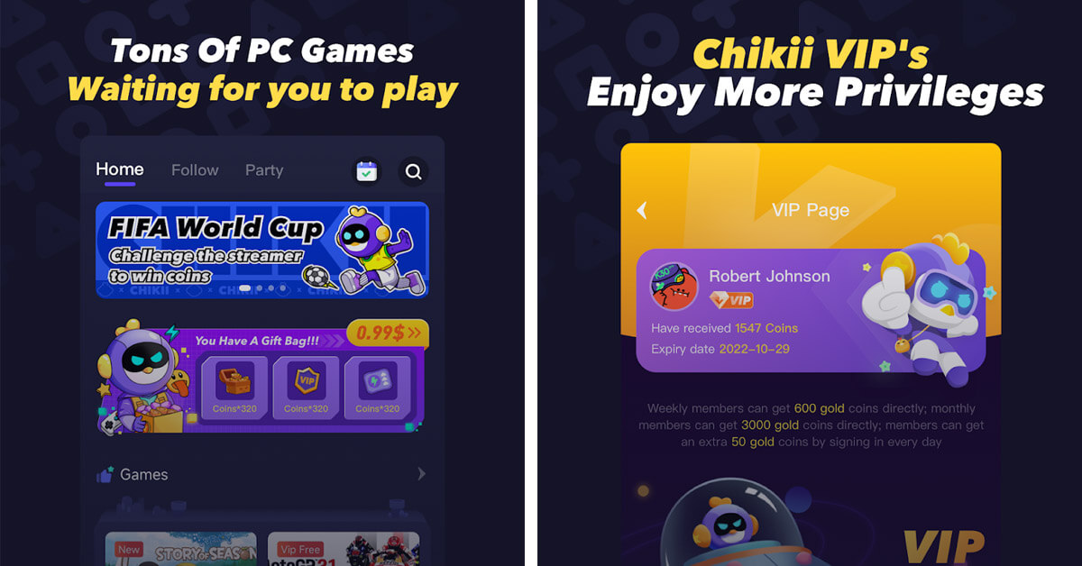 Chikii Mod Apk Features Image