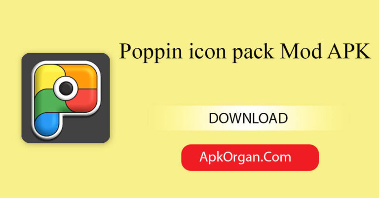 Poppin icon pack Mod APK